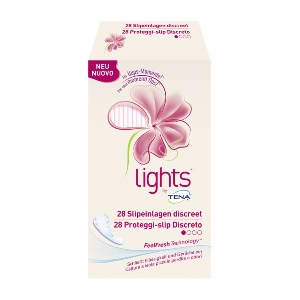 PROTEGGI SLIP PER INCONTINENZA PICCOLE PERDITE LIGHTS BY TENA DISCRETO 28 PEZZI