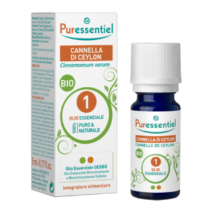 PURESSENTIEL CANNELLA OLIO ESSENZIALE BIO 5 ML