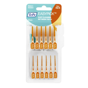 TEPE SCOVOLINI EASYPICK EXTRASMALL/SMALL ARANCIONE 36 PEZZI