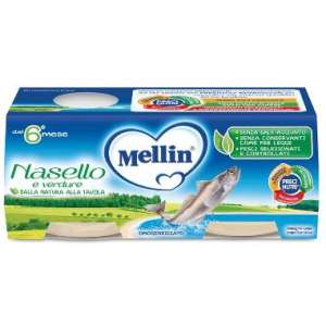 MELLIN OMOGENEIZZATO NASELLO 2 X 80 G