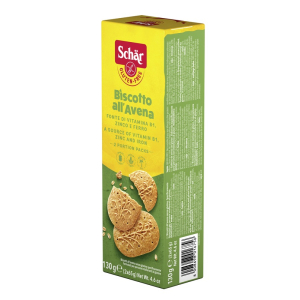 SCHAR BISCOTTI ALL'AVENA 2 BUSTE DA 65 G