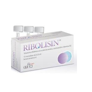 SOLUZIONE OFTALMICA RIBOLISIN MONODOSE 15 FLACONCINI 0,35ML