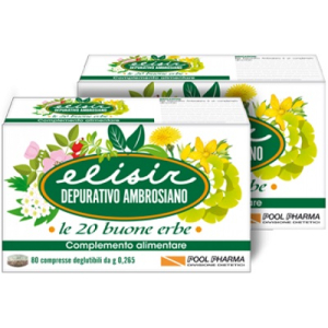 ELISIR DEPURATIVO AMBROSIANO 20 COMPRESSE 5,3 G