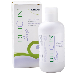 DELICLIN SOAP DETERGENTE INTIMO LENITIVO CON ANTIBATTERICO 200 ML