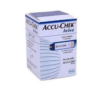 STRISCE MISURAZIONE GLICEMIA ACCU-CHEK AVIVA BRK RETAIL 50 PEZZI