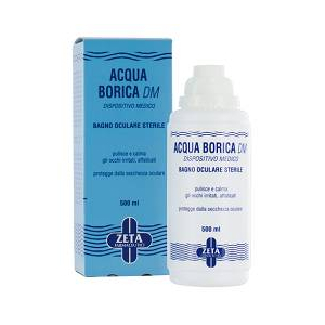 ACQUA BORICA PER BAGNO OCULARE STERILE 500 ML