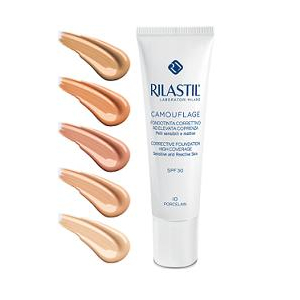RILASTIL CAMOUFLAGE FONDOTINTA CORRETTIVO FLUIDO ELEVATA COPRENZA 30 30 ML