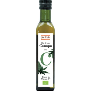 FIOR DI LOTO OLIO DI SEMI DI CANAPA BIO 250 ML