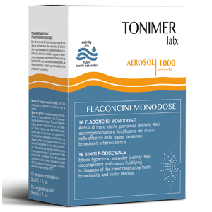 TONIMER LAB AEROSOL 18 FLACONCINI 3 ML MONODOSE