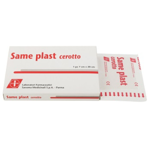 SAME PLAST CEROTTO IN SILICONE MEDICALE PER CICATRICI 7X20 CM