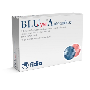 BLU YAL A MONODOSE GOCCE OCULARI 15 FLACONCINI 0,35 ML