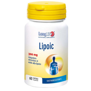 LONGLIFE LIPOIC 300 MG 60 CAPSULE VEGETALI DA 500 MG
