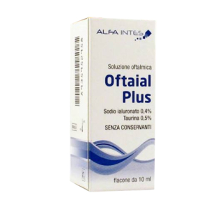 SOLUZIONE OFTALMICA OFTAIAL PLUS ACIDO IALURONICO 0,4% E TAURINA 10ML