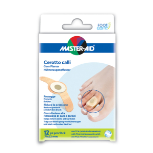 CEROTTO CALLIFUGO MASTER-AID FOOTCARE 71X22 MM 12 PEZZI B2