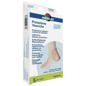 IDROCOLLOIDE MASTER-AID FOOTCARE VESCICHE TALLONE 69X44 MM 5 PEZZI A1