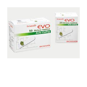 STRISCE MISURAZIONE GLICEMIA LINEA D EVO 50 PEZZI