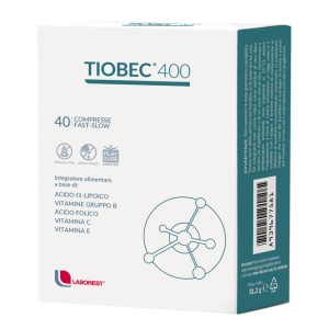 TIOBEC 400 40 COMPRESSE FAST-SLOW DA 1,28 G