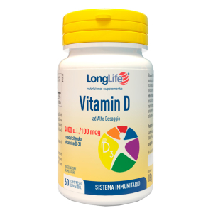 LONGLIFE VITAMIN D 4000UI 60 COMPRESSE