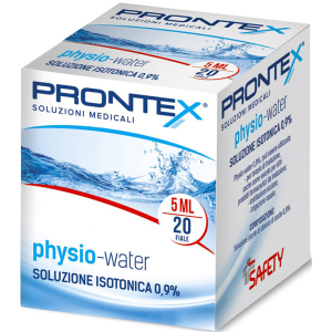 SOLUZIONE FISIOLOGICA PRONTEX PHYSIO ISOTONIC 20 FIALE DA 5 ML