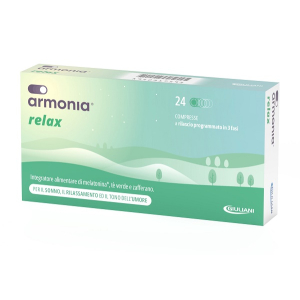 ARMONIA RELAX 1 MG A BASE DI MELATONINA 24 COMPRESSE