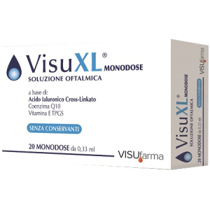 SOLUZIONE OFTALMICA VISUXL 20 CONTENITORI MONODOSE 0,33 ML