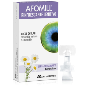 AFOMILL RINFRESCANTE SENZA CONSERVANTI 10 FIALE DA 0,5 ML