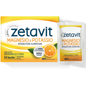 ZETAVIT MAGNESIO POTASSIO 24 BUSTINE DA 4 G