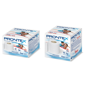 BENDA IN COTONE PRONTEX FIXA TAPE M 10 X 3,8 CM BIANCO