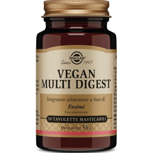 VEGAN MULTI DIGEST 50 TAVOLETTE MASTICABILI