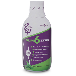 ULTRA PEP SLIM 6 ZERO TE' VERDE 500 ML BIOSLINE