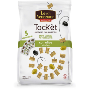 LE VENEZIANE TOCKET MULTIPACK CON OLIVE 30 G X 5 PEZZI