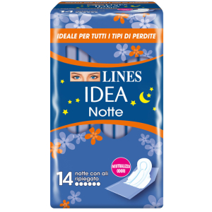 LINES IDEA NOTTE CON ALI RIPIEGATE 14 PEZZI