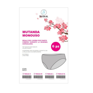 MUTANDA MONOUSO TNT TESSUTO NON TESSUTO L