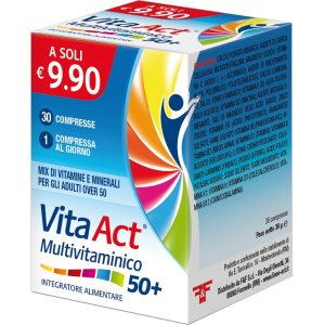 VITA ACT MULTIVITAMINICO 50+ 30 COMPRESSE