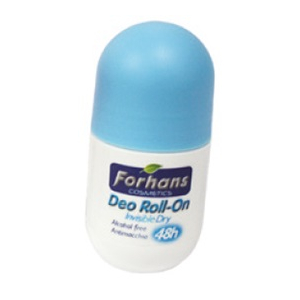 FORHANS COSMETIC ROLL-ON INVISIBLE DRY 50 ML