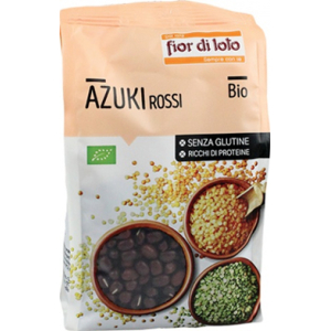 FIOR DI LOTO AZUKI ROSSI NON UE SENZA GLUTINE BIO 400 G