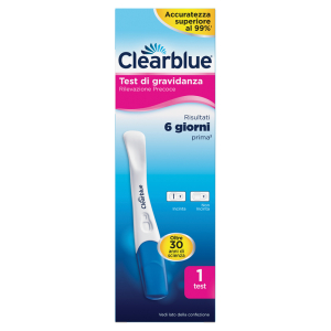 TEST DI GRAVIDANZA CLEARBLUE RILEVAZIONE PRECOCE 1 PEZZO