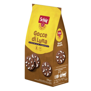SCHAR GOCCE DI LUNA BISCOTTI DI PASTAFROLLA AL CACAO 220 G