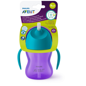 AVENT TAZZA CON CANNUCCIA FLESSIBILE DA 200ML 9 MESI+