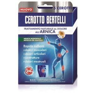 BERTELLI CEROTTO ARNICA ASTUCCIO 5 PEZZI