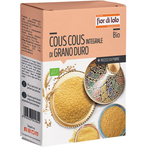 FIOR DI LOTO COUS COUS INTEGRALE DI GRANO DURO BIO 500 G