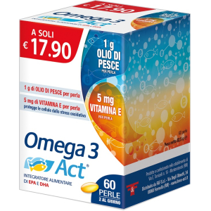 OMEGA 3 ACT 1G 60 PERLE