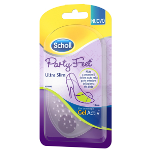 SCHOLL PARTY FEET CUSCINETTI ULTRA SLIM 1 PAIO