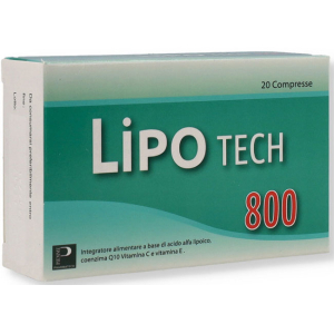 LIPOTECH 800 20 COMPRESSE