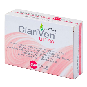 CLARIVEN ULTRA 30 COMPRESSE RIVESTITE SENZA ZUCCHERI AGGIUNTI