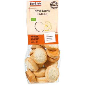 FIOR DI LOTO FIOR DI BISCOTTI AL LIMONE 250 G