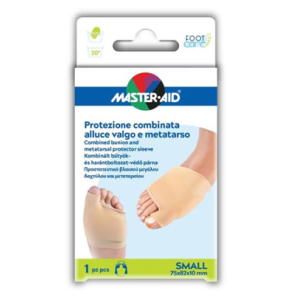 PROTEZIONE MASTER-AID FOOTCARE PER ALLUCE VALGO E METATARSO SMALL 1 PEZZO D7