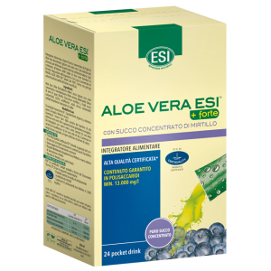 ESI ALOE VERA SUCCO + FORTE MIRTILLO 24 POCKET DRINK