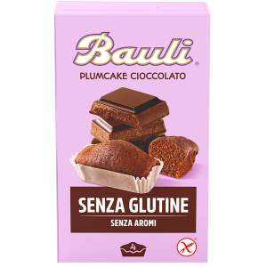BAULI FREE PLUMCAKE CIOCCOLATO 4 PEZZI DA 33 G