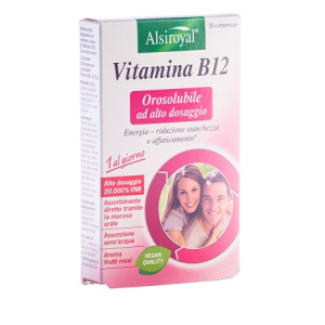 VITAMINA B12 OROSOLUBILE 30 COMPRESSE